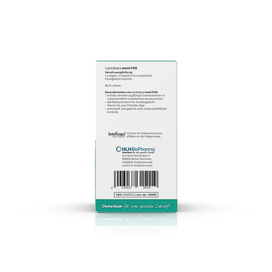 Lactobact omni FOS Capsules (Body & Mind Probiotic Capsules)
