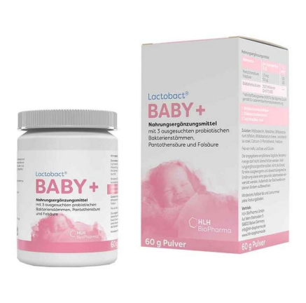 HLH Lactobact Baby Pulver (60 g) for children aged 0-8 years