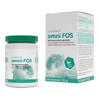 Lactobact omni FOS Capsules (Body & Mind)